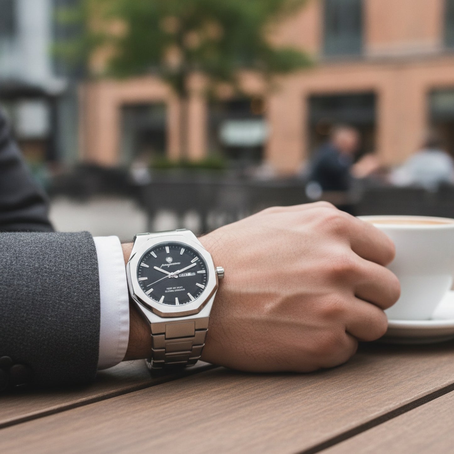 Montre Homme PAAZOMU : Sport Quartz Étanche Lumineuse avec Date & Jour - Coffret Cadeau