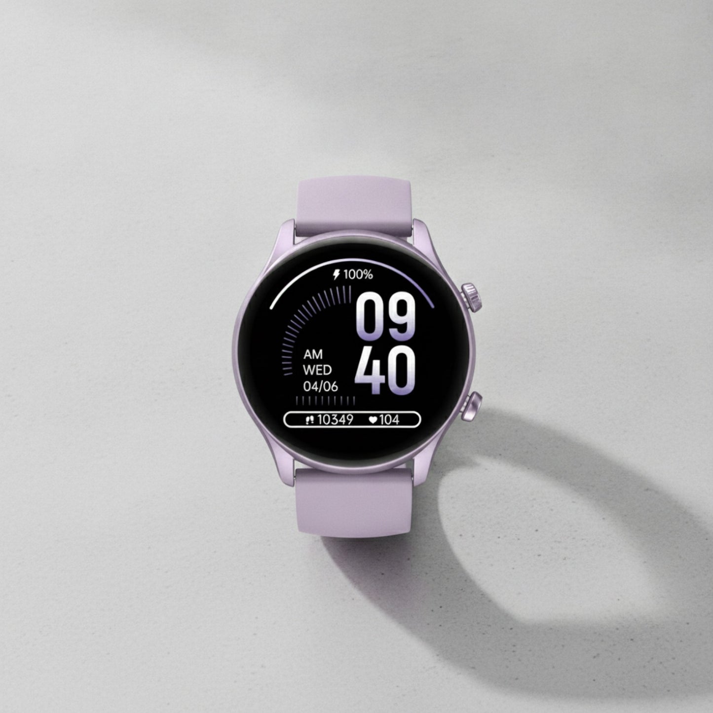 Montre Connectée - Appel Vocal, Grand Écran HD, Suivi Fitness -Violette