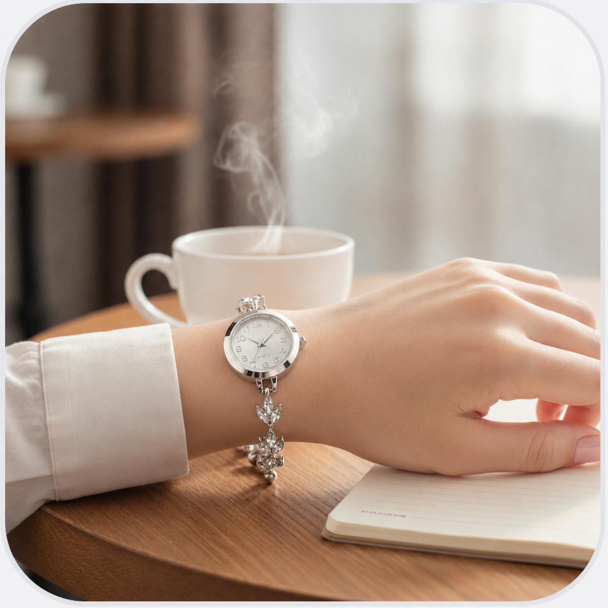 Elegant Women's Watch - Stylish Bracelet, Elegant - Quartz