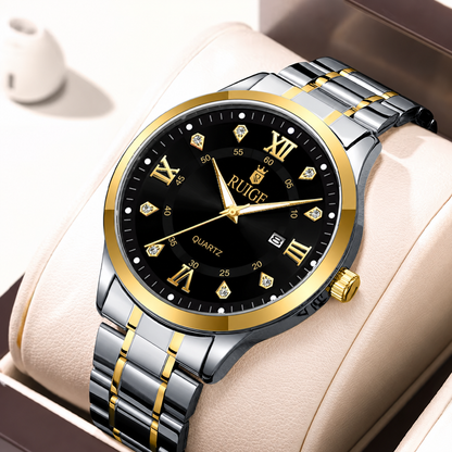 Montre Homme en Acier avec Date – Une Élégance Intemporelle