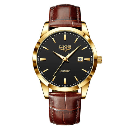 Montre Homme Bracelet Cuir – L’Élégance Classique