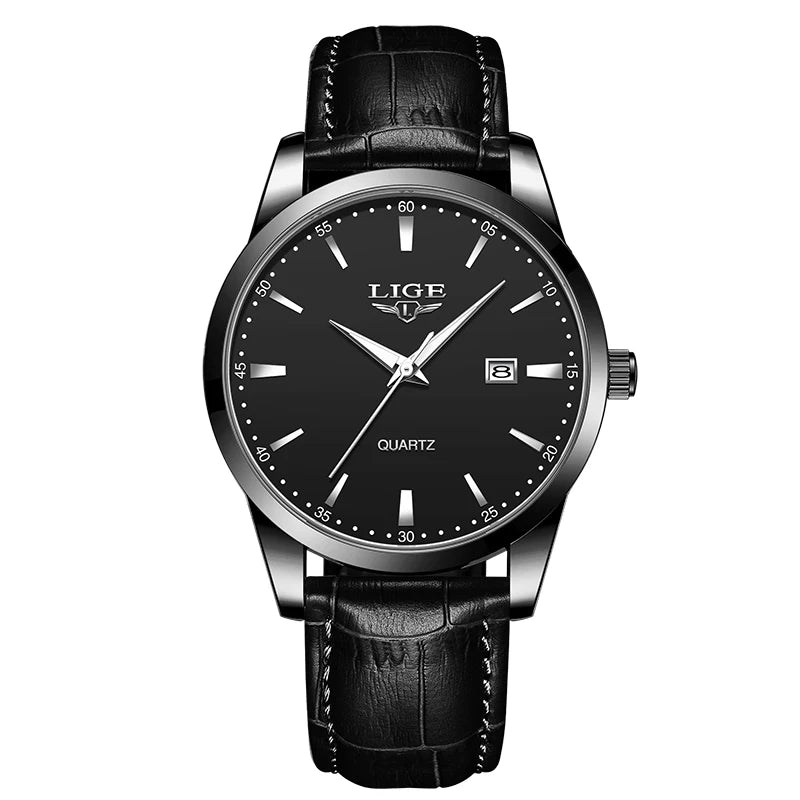 Montre Homme Bracelet Cuir – L’Élégance Classique