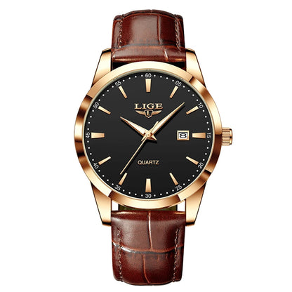 Montre Homme Bracelet Cuir – L’Élégance Classique