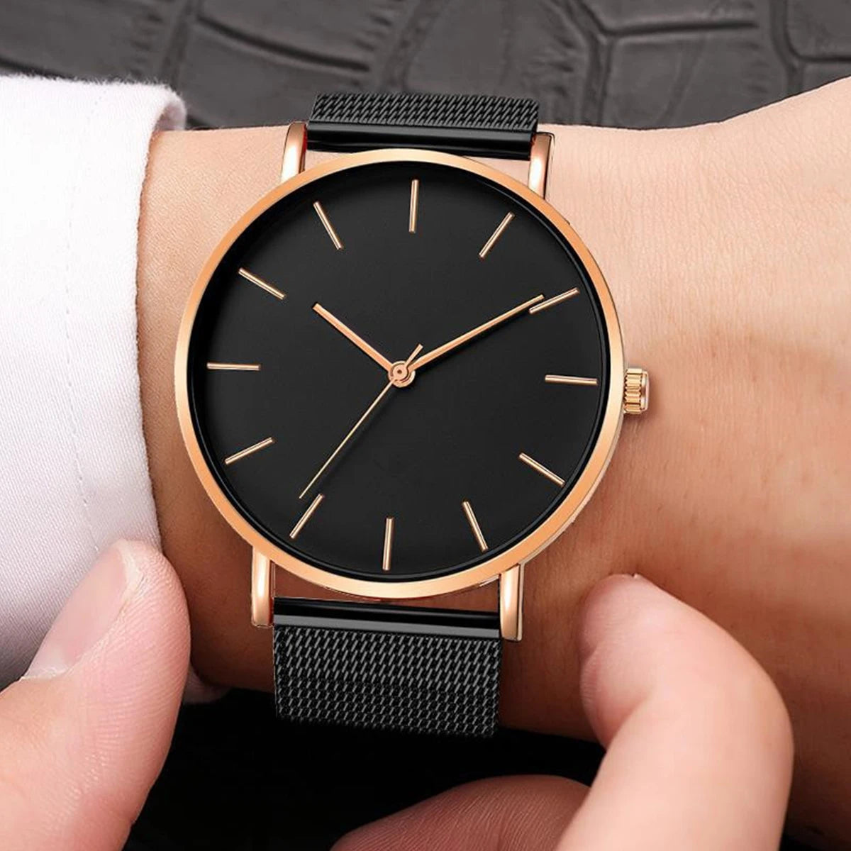 Montre Femme à Bracelet Maille – L’Élégance au Quotidien