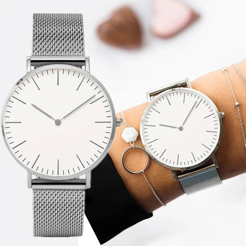 Montre Femme à Bracelet Maille – L’Élégance au Quotidien