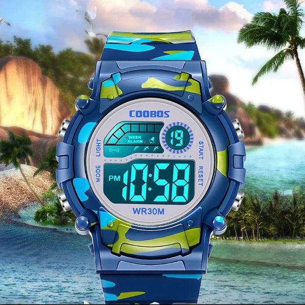 Montre enfant digitale sport – vue 1