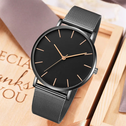 Montre Femme à Bracelet Maille – L’Élégance au Quotidien