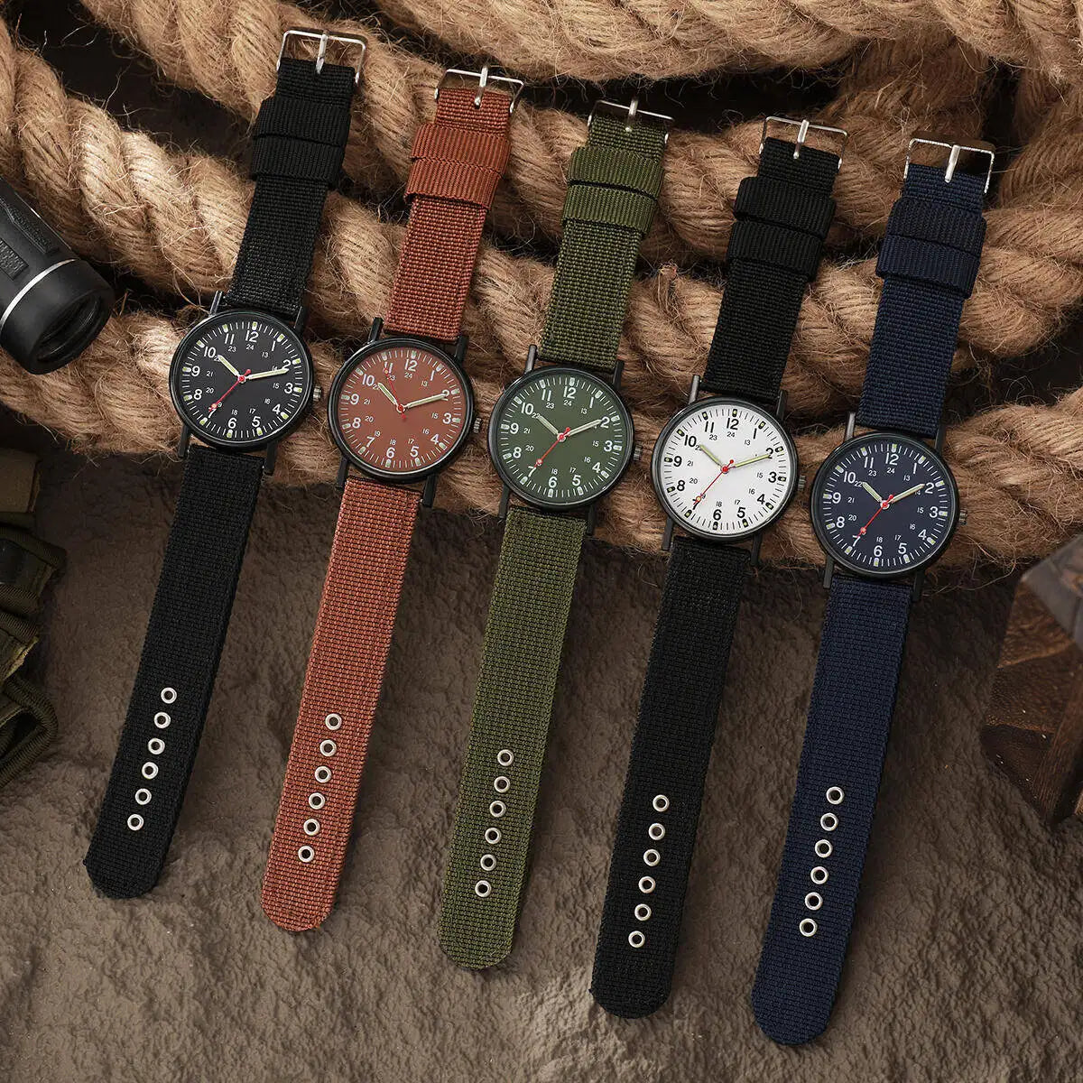 Montre Homme à Bracelet Nylon – Légèreté et Style au Quotidien