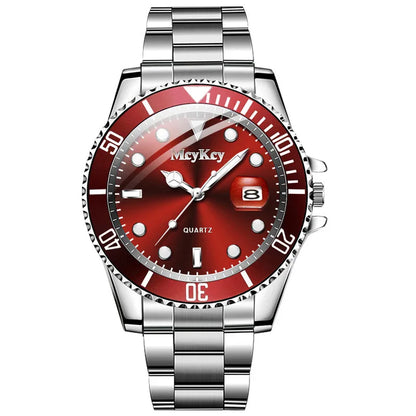 Montre homme grand cadran rouge