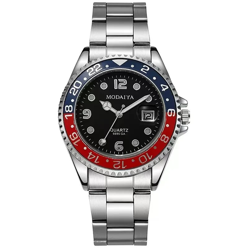 Montre homme avec calendrier – vue 1