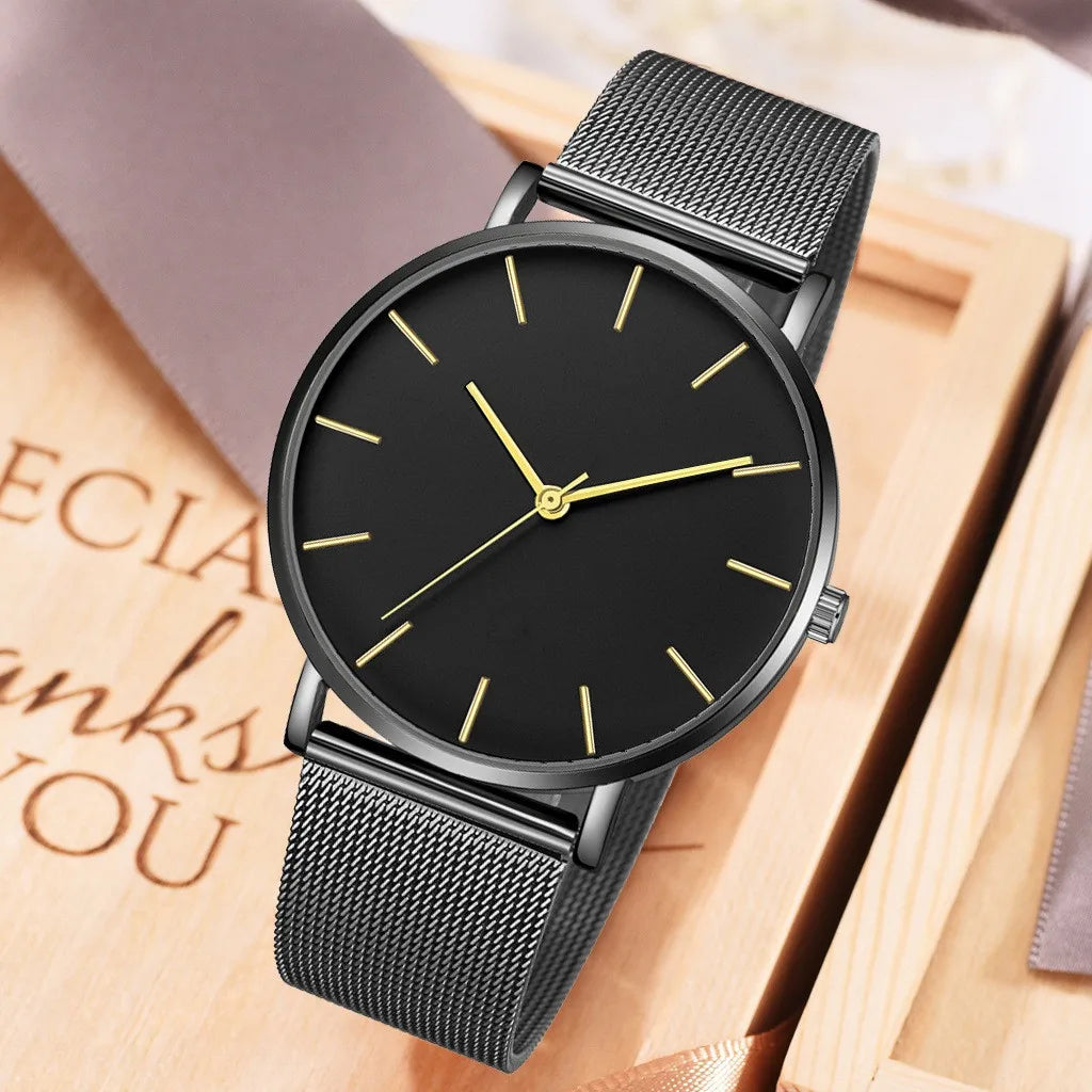 Montre Femme à Bracelet Maille – L’Élégance au Quotidien