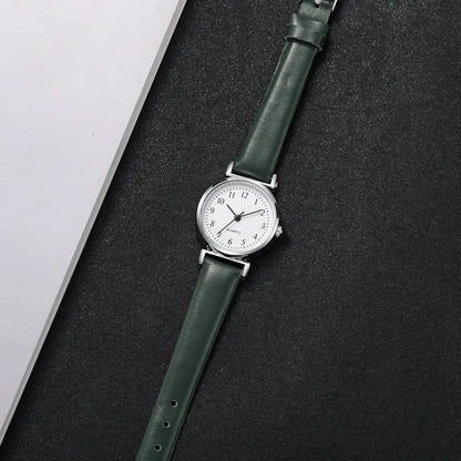 Montre femme minimaliste petit cadran en cuir – vue 20