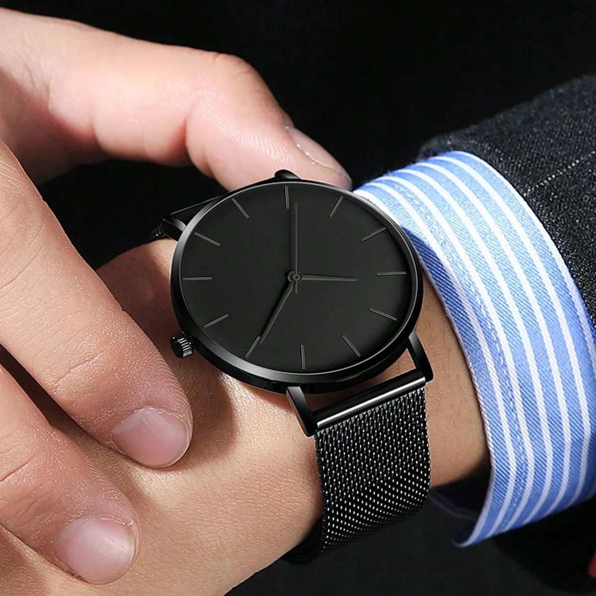 Montre Femme à Bracelet Maille – L’Élégance au Quotidien