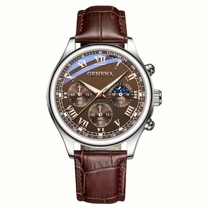 Montre homme à chiffres romains – vue 4