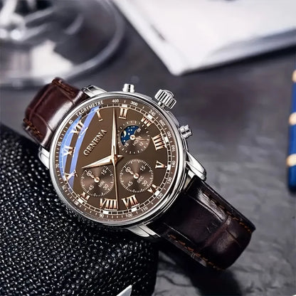 Montre homme à chiffres romains – vue 3