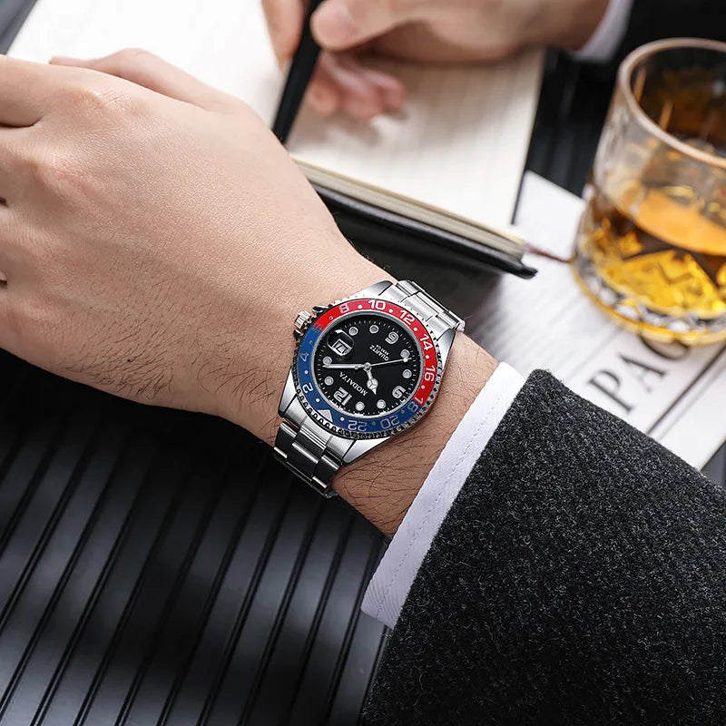 Montre homme avec calendrier – vue 6