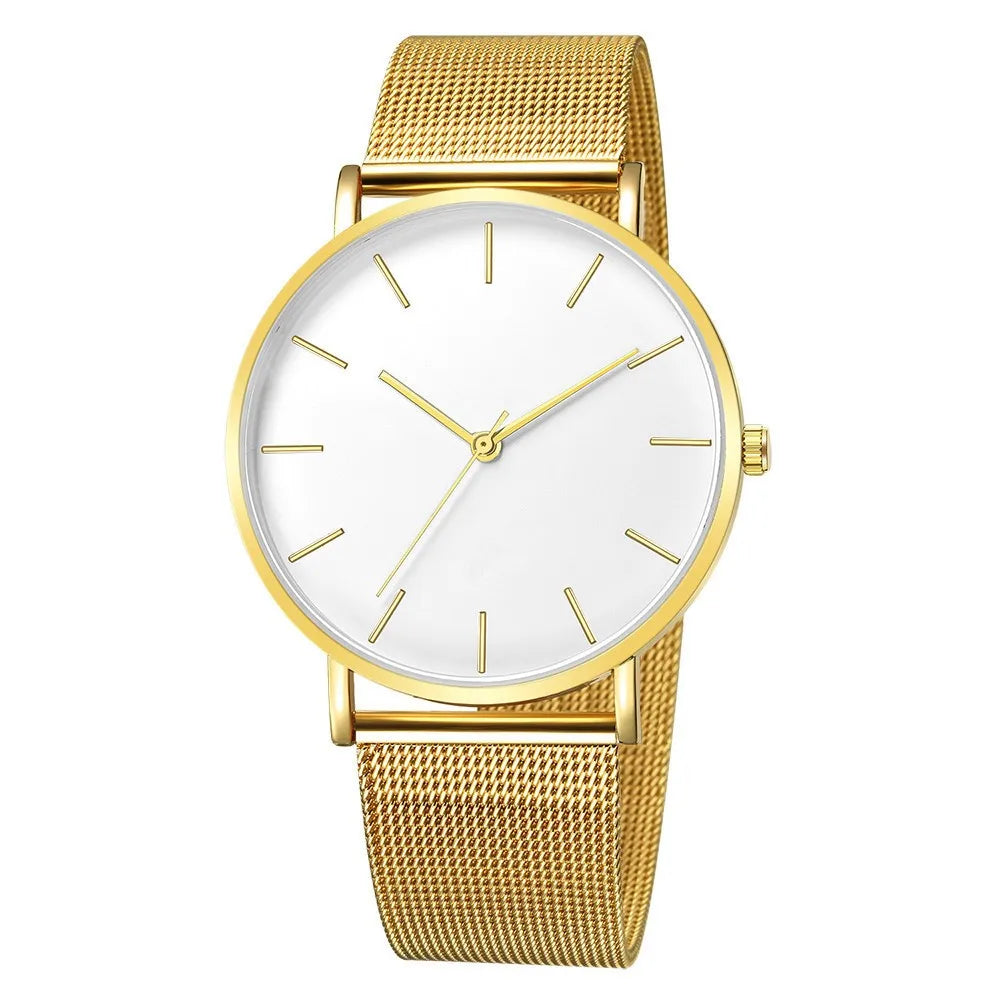 Montre Femme à Bracelet Maille – L’Élégance au Quotidien