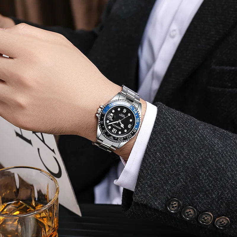Montre homme avec calendrier – vue 8