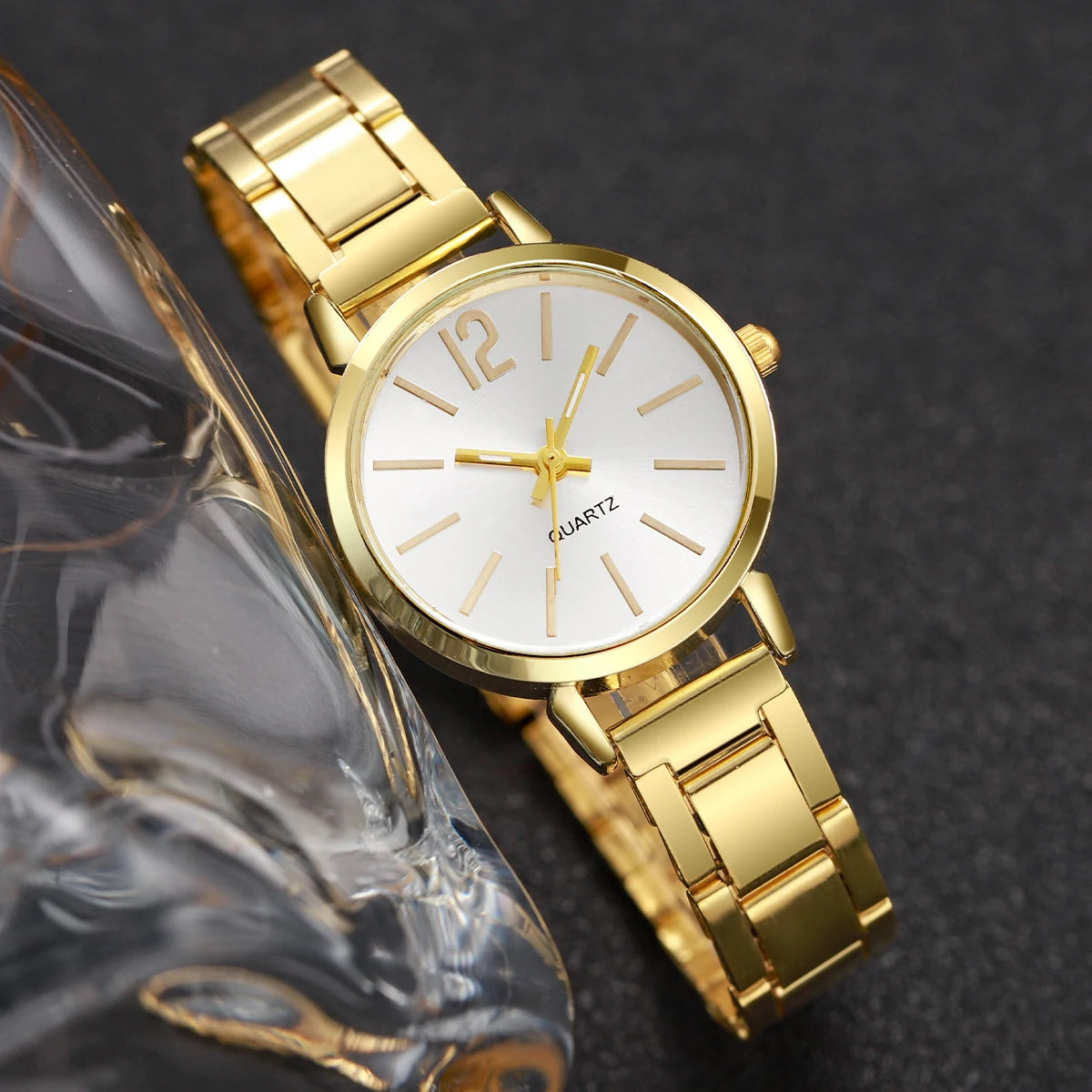 Ensemble montre femme et bracelet – vue 1