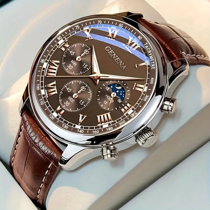 Montre homme à chiffres romains – vue 5