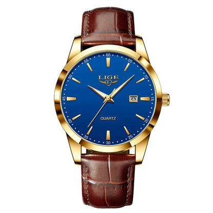 Montre Homme Bracelet Cuir – L’Élégance Classique