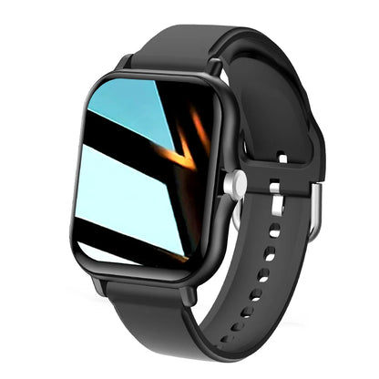 Montre Connectée à Écran HD – L’Équilibre entre Style et Fonctions — Noir