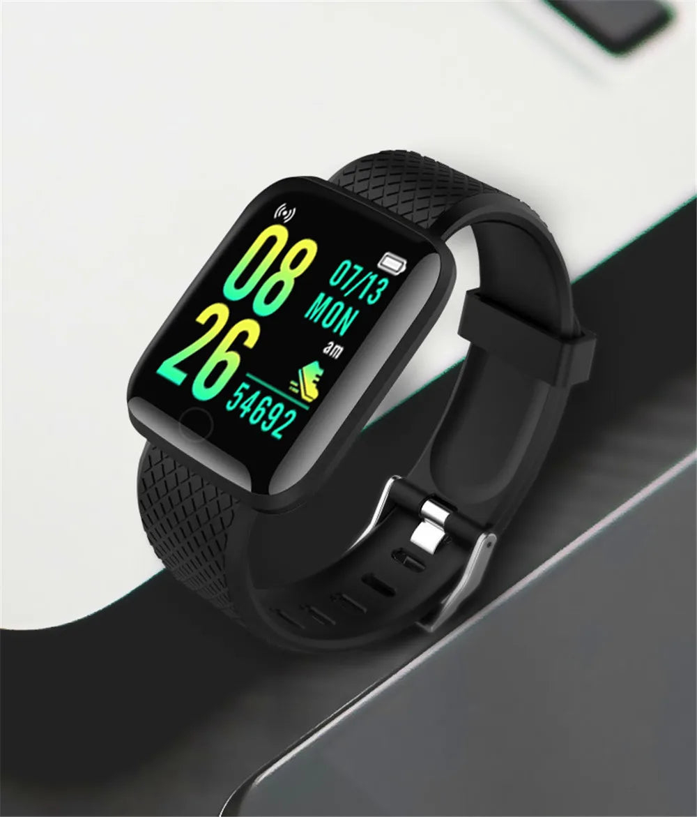 Montre connectée sport avec suivi d’activité et notifications