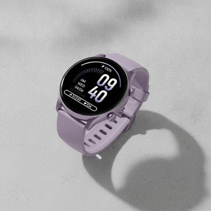 Montre Connectée - Appel Vocal, Grand Écran HD, Suivi Fitness -Violette