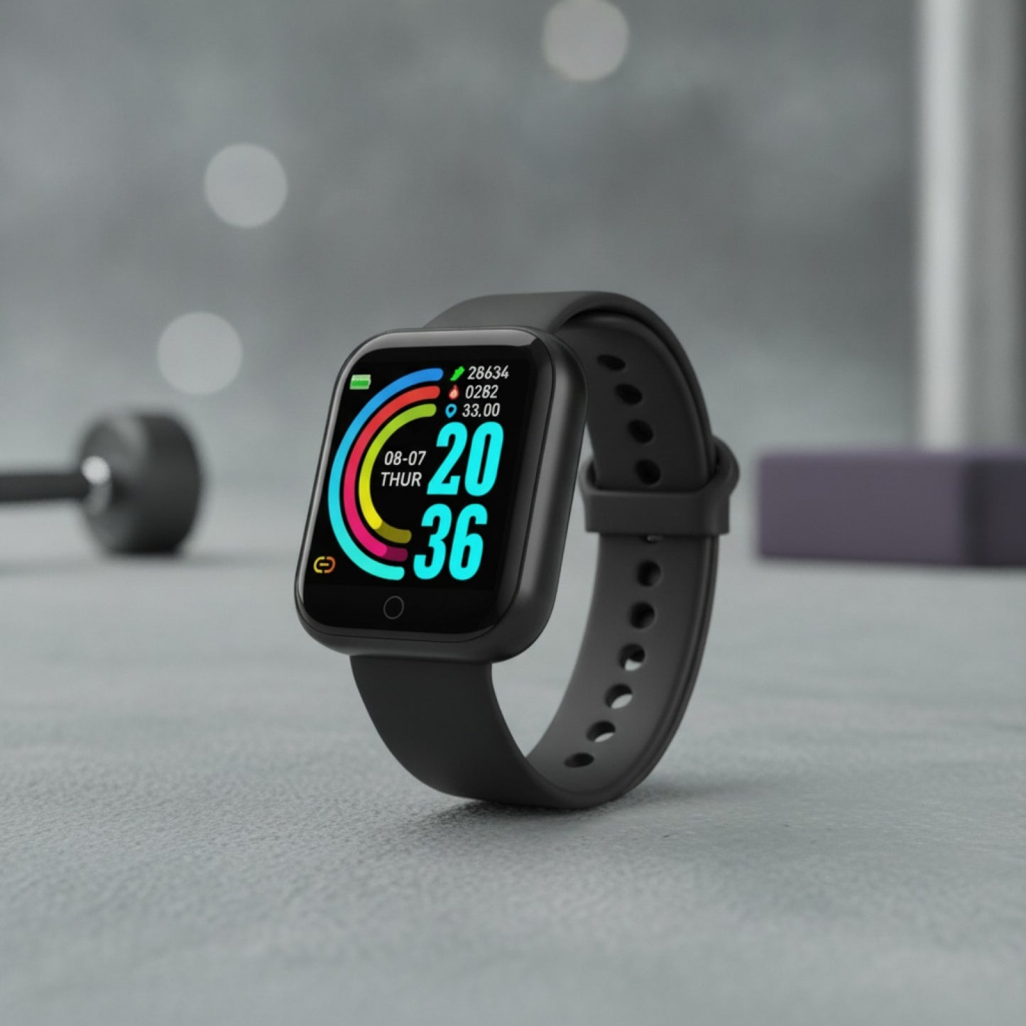 Montre Connectée Sport - Fitness, Sommeil, Musique - Homme & Femme