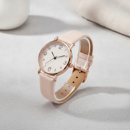 Montre Femme - Bracelet cuir, Style Décontracté - Quartz