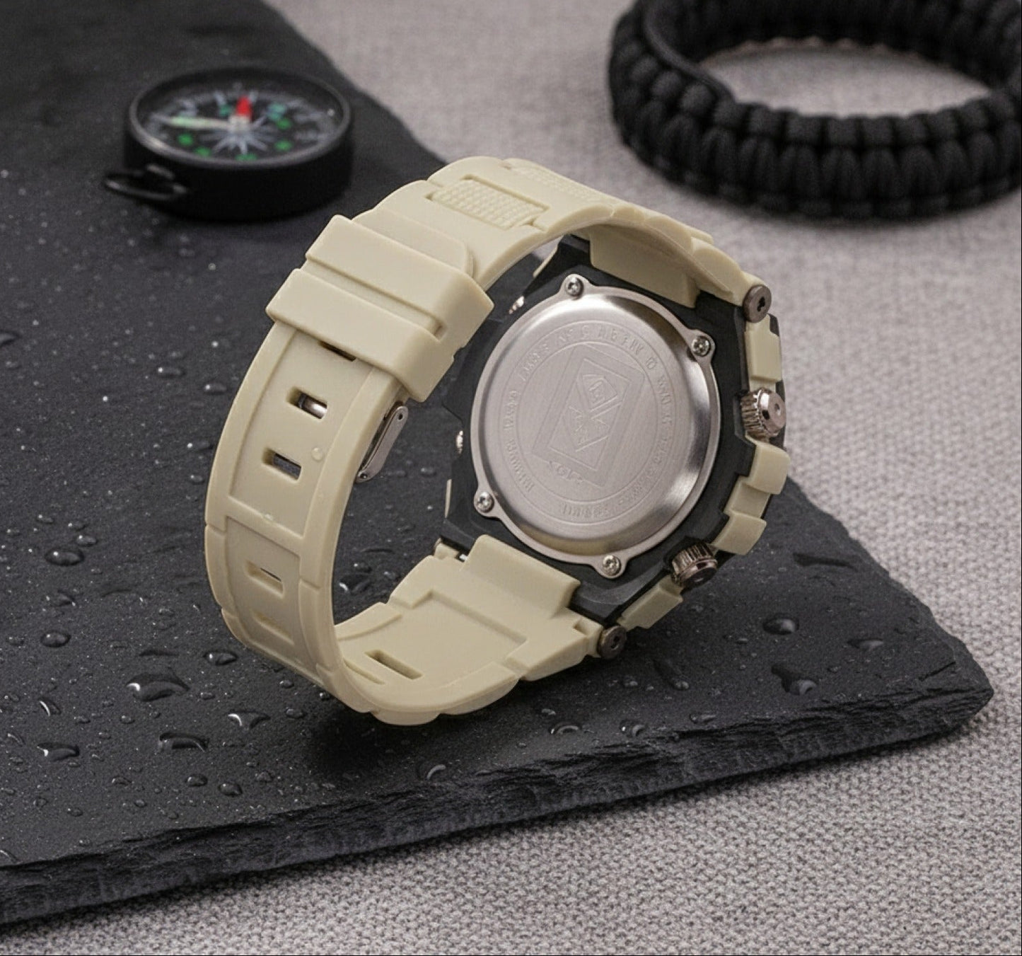 Montre de Sport pour Homme : Étanche, Multifonction, LED & Réveil