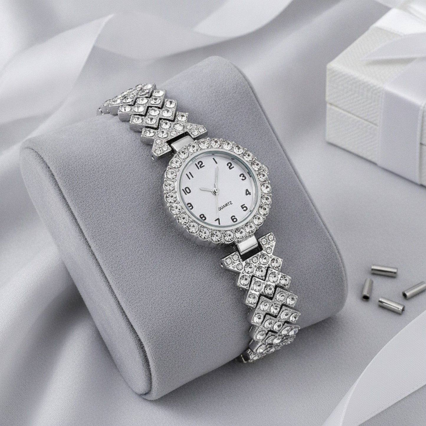 Montre Argentée Femme - Quartz