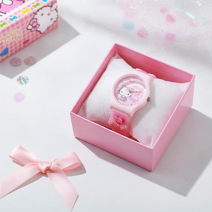 Montre 3D Hello Kitty Enfant - Boîte Cadeau