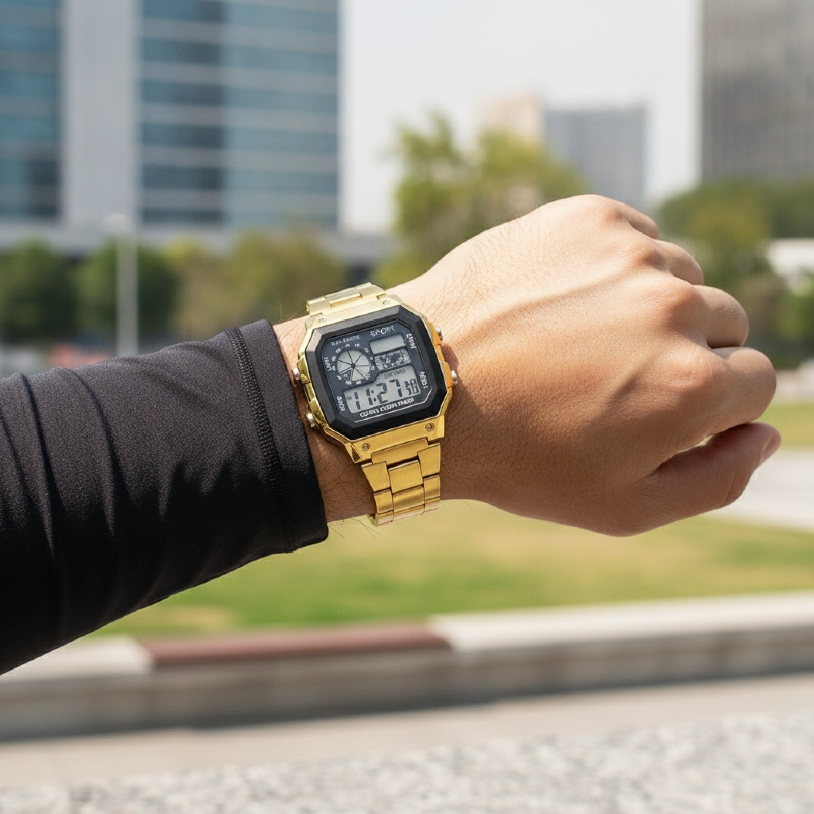 Montre Homme : Luxe, Sport, Acier Inoxydable & LED