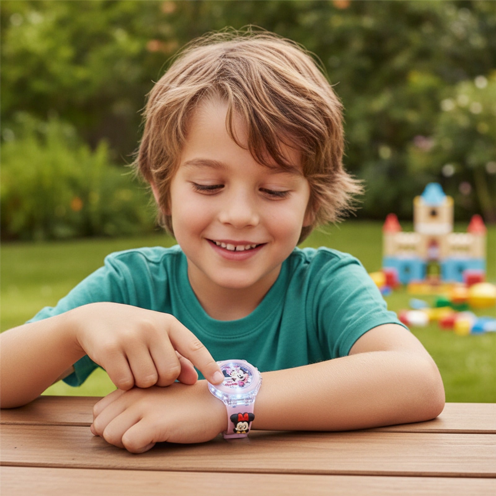 Montre Enfant  - Mickey & Minnie - Bracelet Caoutchouc