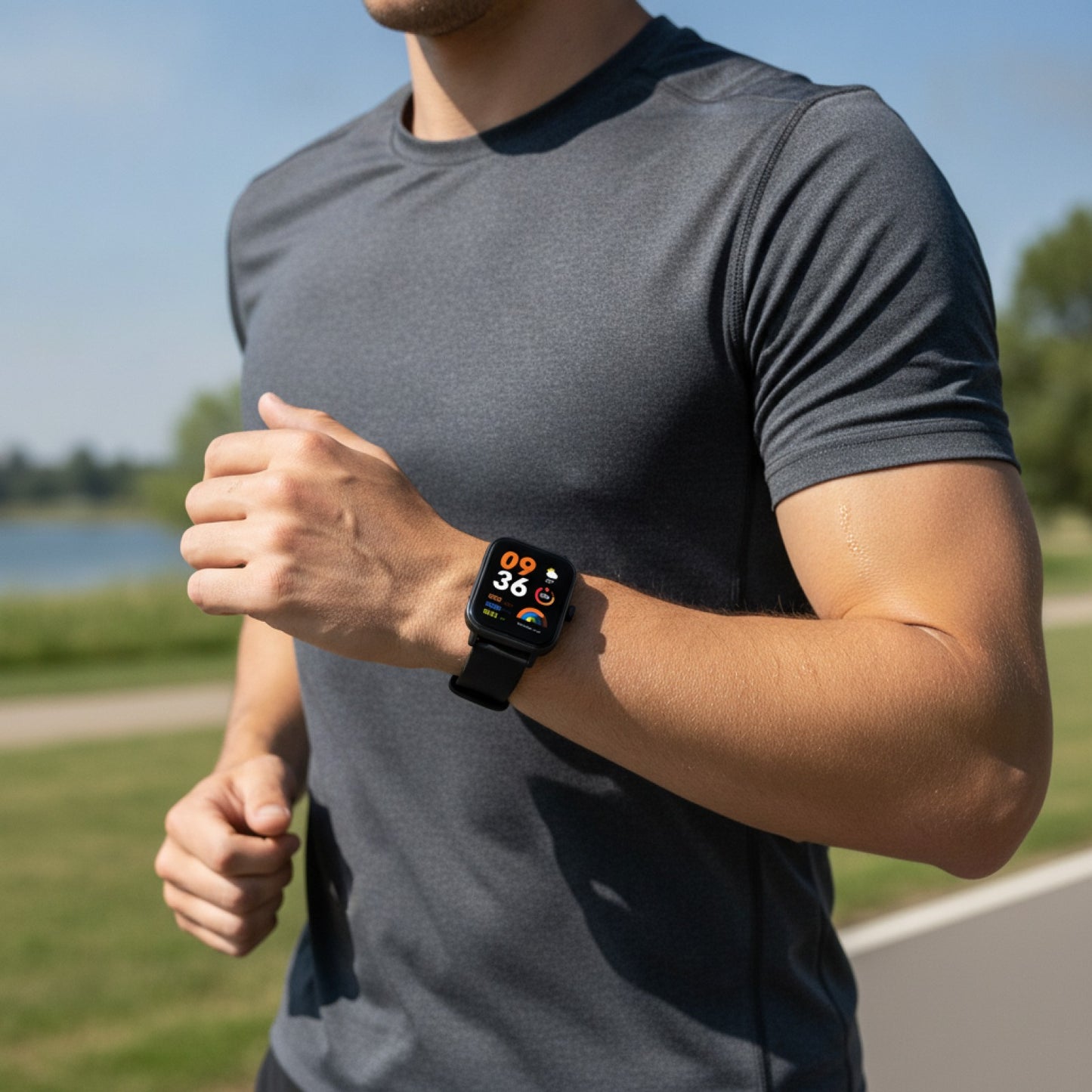 Montre Intelligente - Appel Vocal, Sports, Moniteur Santé - Homme & Femme