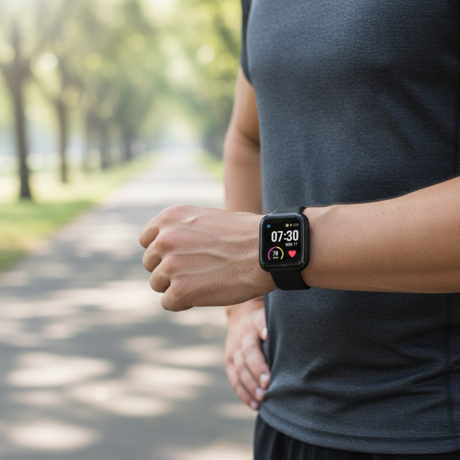 Montre Connectée Sport - Fitness, Sommeil, Musique - Homme & Femme