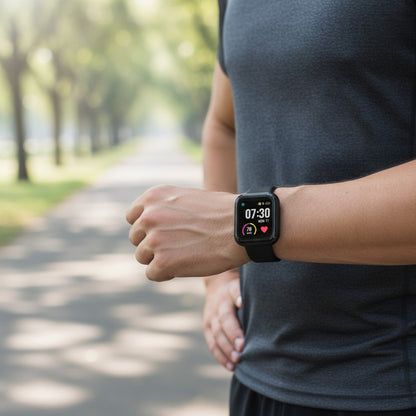 Montre Connectée Sport - Fitness, Sommeil, Musique - Homme & Femme