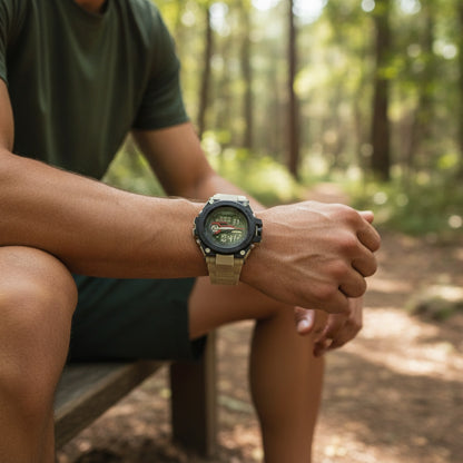 Montre de Sport pour Homme : Étanche, Multifonction, LED & Réveil
