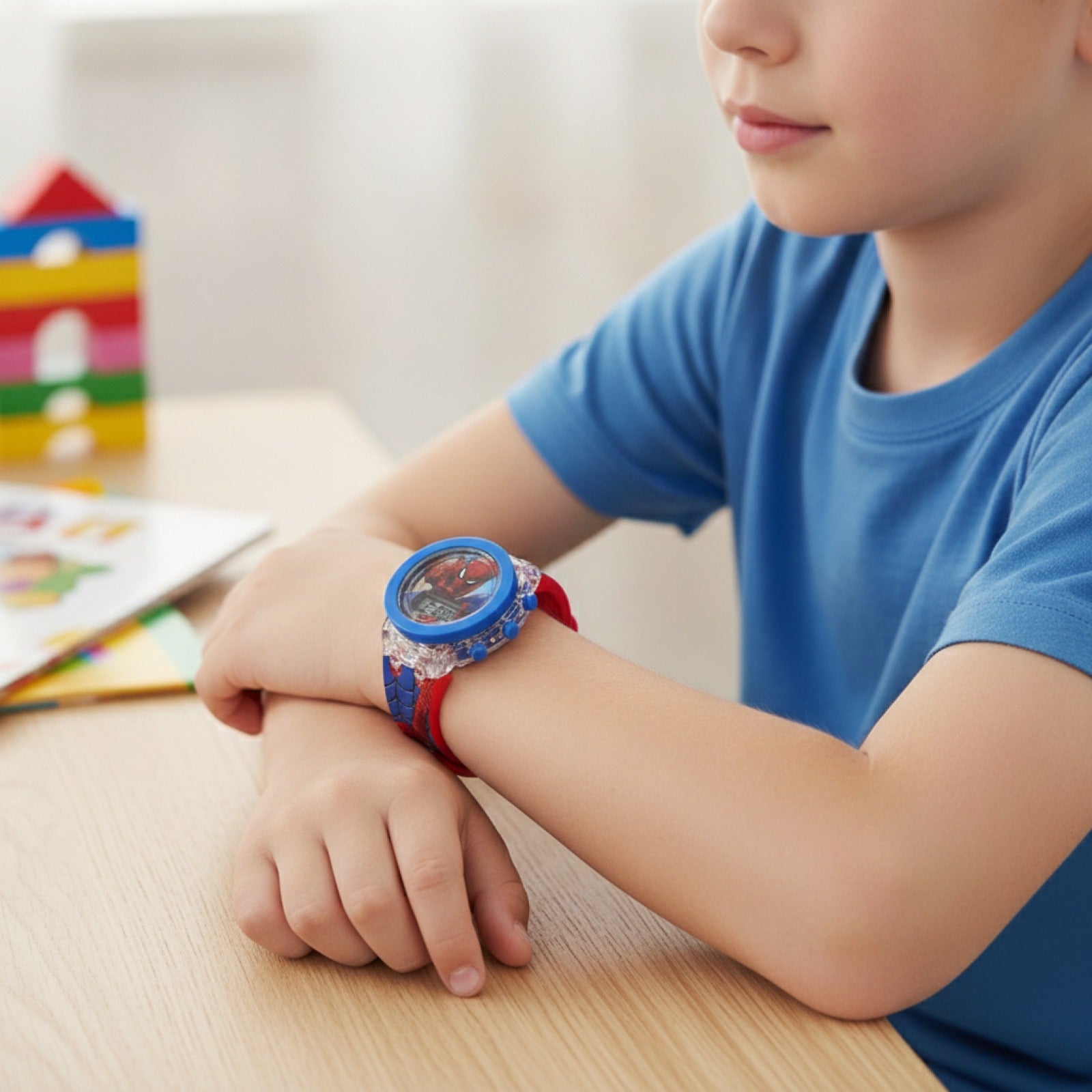 Montre Spiderman Digitale Enfant - Lumineuse