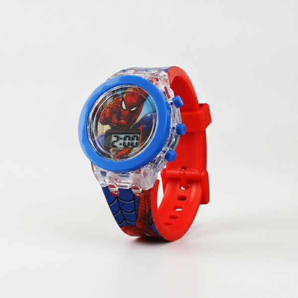 Montre Spiderman Digitale Enfant - Lumineuse