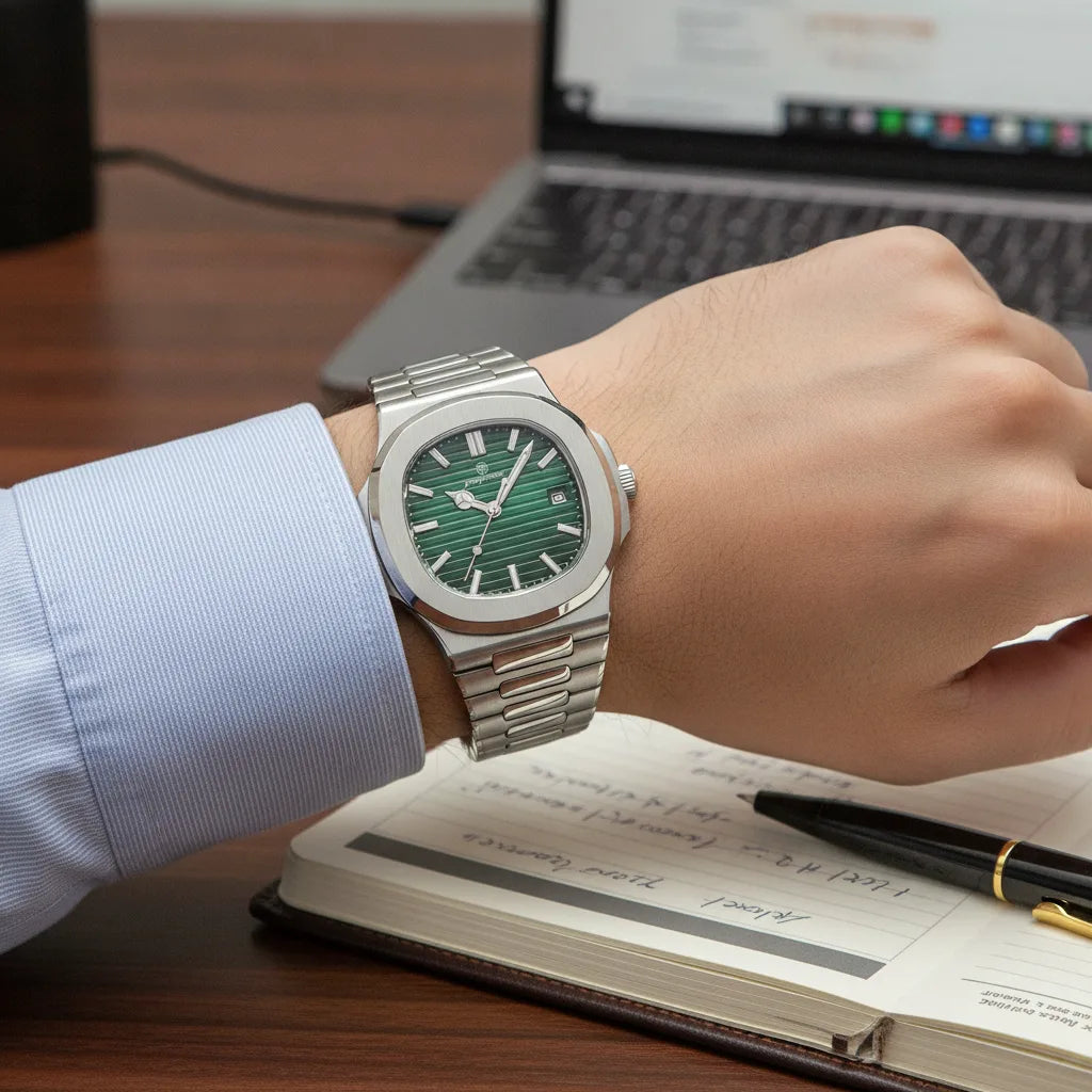 Montre Homme en Acier – L’Élégance au Quotidien