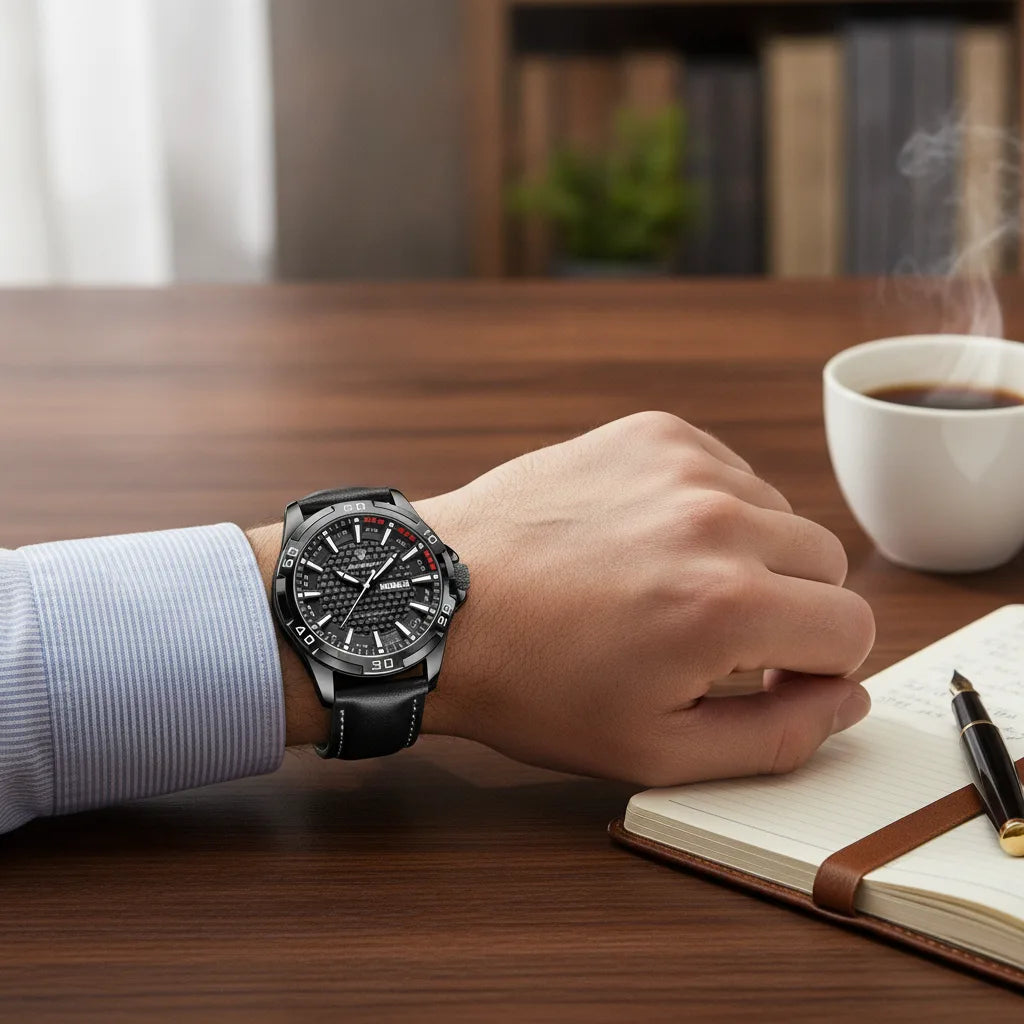 Montre Homme Grand Cadran – Affirmez Votre Style