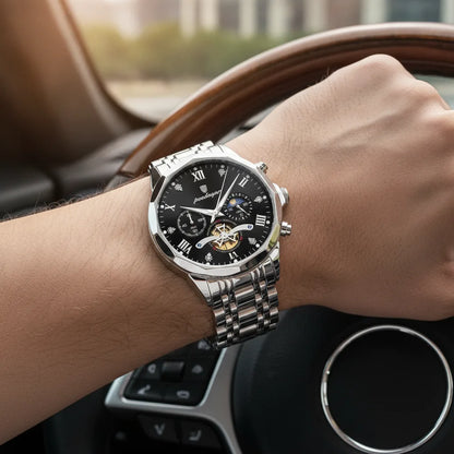 Montre Homme en Acier – L’Élégance dans les Détails