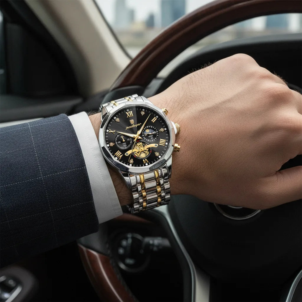 Montre Homme en Acier – L’Élégance dans les Détails