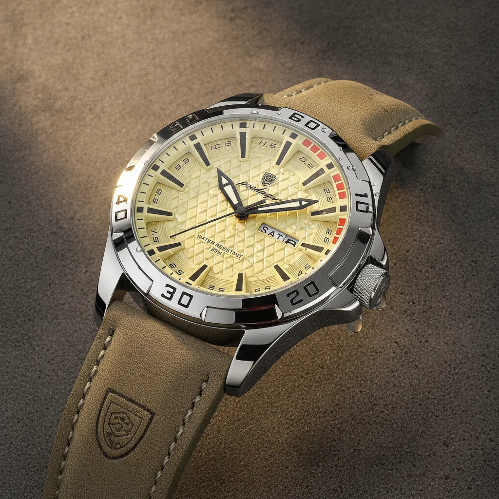 Montre Homme Grand Cadran – Affirmez Votre Style