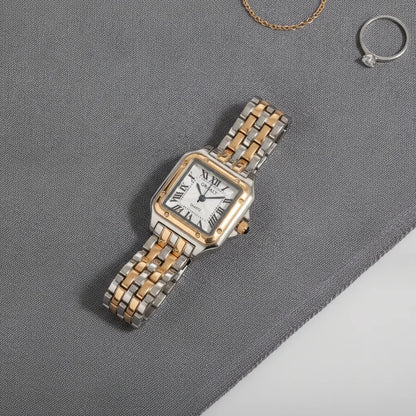 Montre Femme à Cadran Carré – Élégante et Facile à Assortir