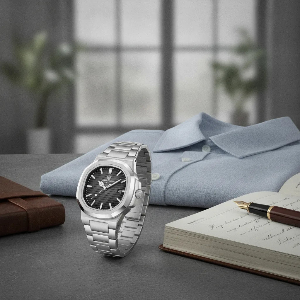 Montre Homme en Acier – L’Élégance au Quotidien