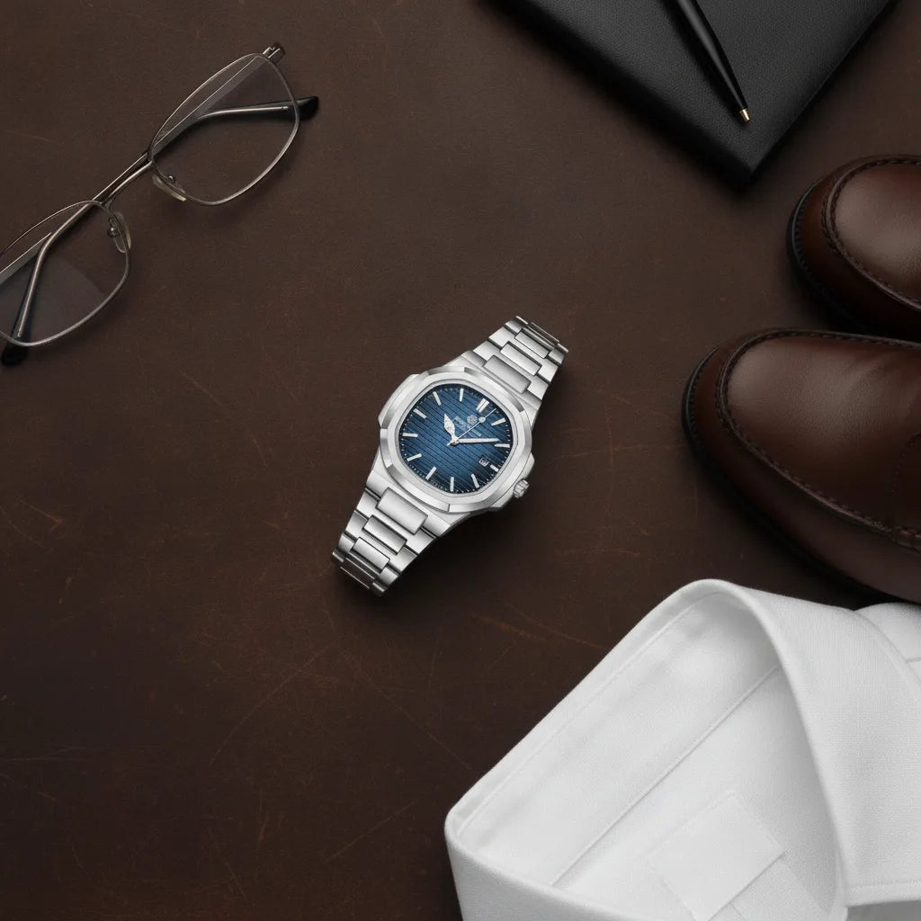 Montre Homme en Acier – L’Élégance au Quotidien