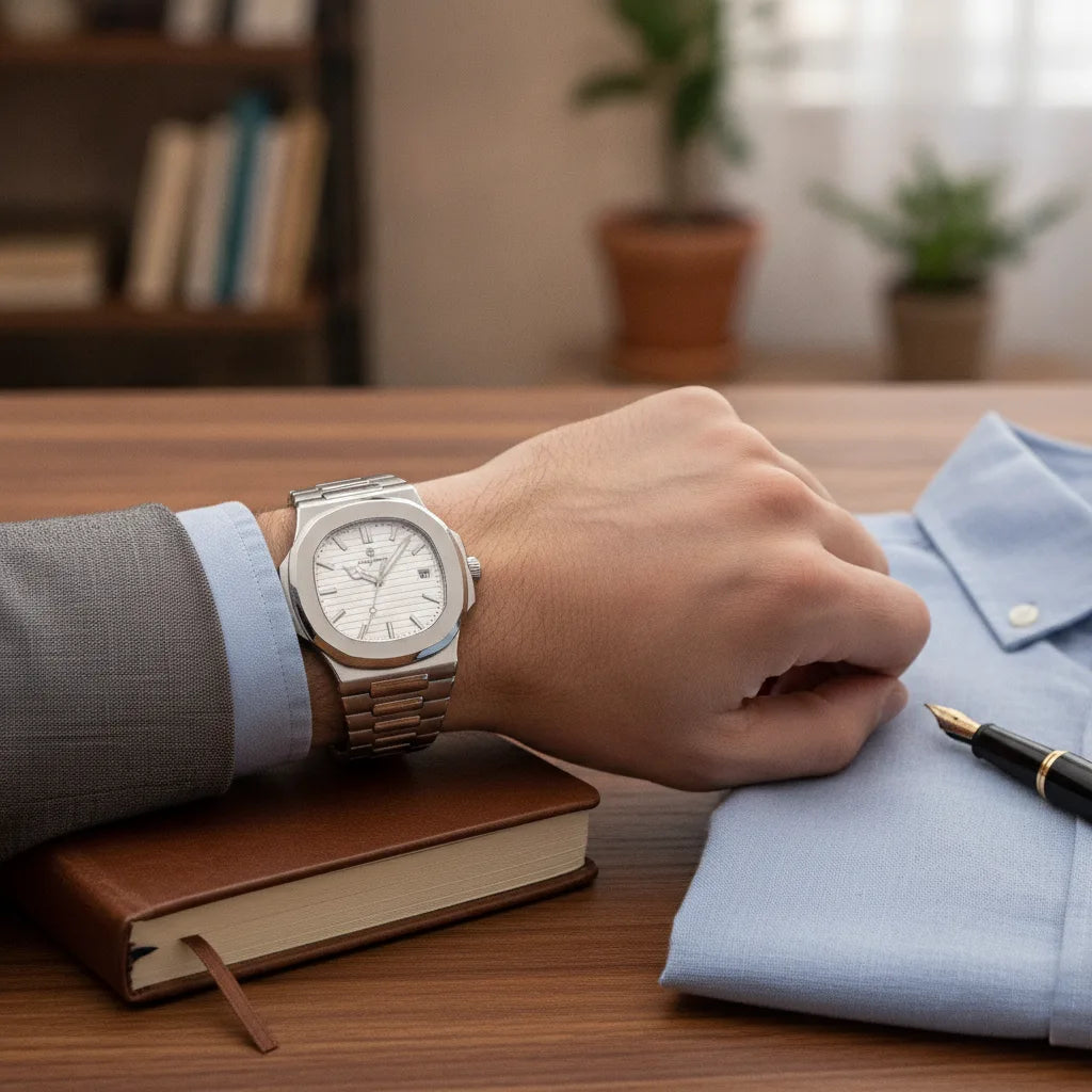 Montre Homme en Acier – L’Élégance au Quotidien